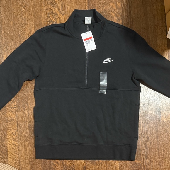 Nike Other - Nike Men's Black Zip-Up Sweater